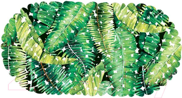 Изображение товара Коврик для ванной Вилина Paradise FV33-MG (69x36, листья)