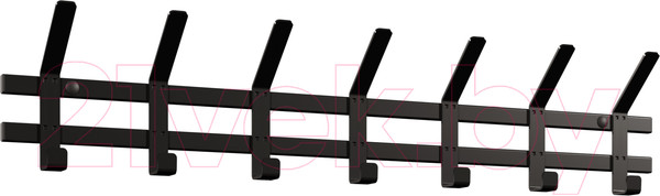 Изображение товара Вешалка для одежды ЗМИ Торонто 7 / ВНТ7 (черный)