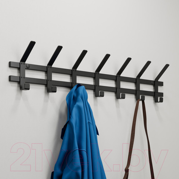 Изображение товара Вешалка для одежды ЗМИ Торонто 7 / ВНТ7 (черный)
