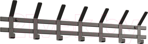 Изображение товара Вешалка для одежды ЗМИ Торонто 7 / ВНТ7 (графит)