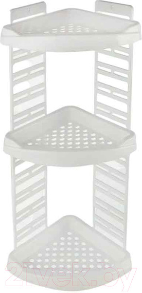 Изображение товара Полка для ванной Росспласт Элегант Плюс (белый)