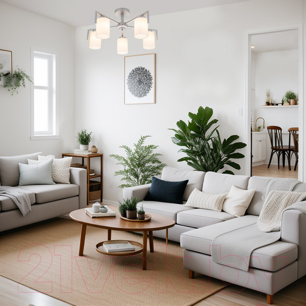 Изображение товара Люстра ESCADA Style 1142/5P (Silver)