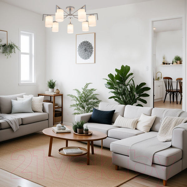 Изображение товара Люстра ESCADA Style 1142/7P (Silver)