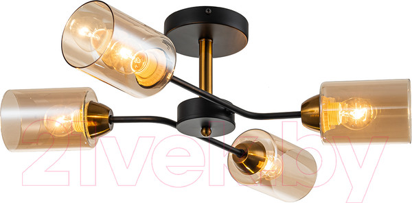 Изображение товара Люстра ESCADA Vertigo 1131/4P (Black/Gold)