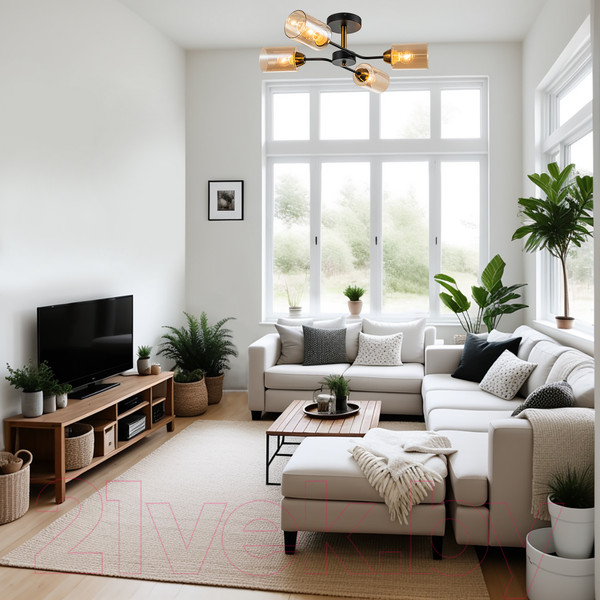 Изображение товара Люстра ESCADA Vertigo 1131/4P (Black/Gold)