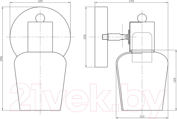 Изображение товара Спот ESCADA Wood 691/1A