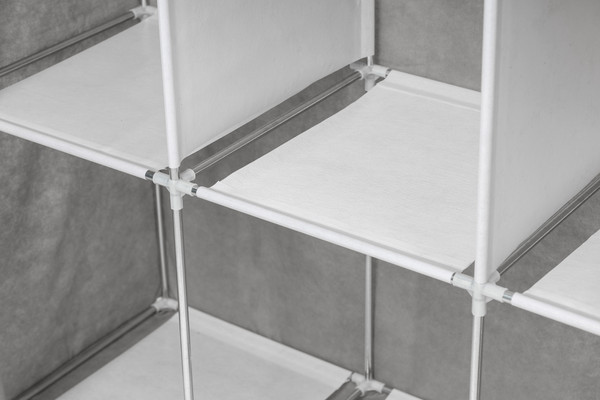 Изображение товара Тканевый шкаф Mio Tesoro Lari 3 (серый)