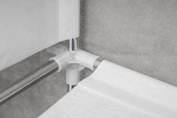 Изображение товара Тканевый шкаф Mio Tesoro Lari 3 (серый)