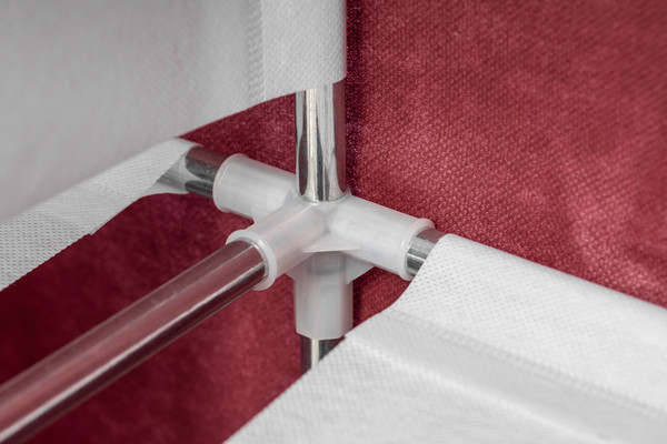 Изображение товара Тканевый шкаф Mio Tesoro Lari 3 (бордовый)