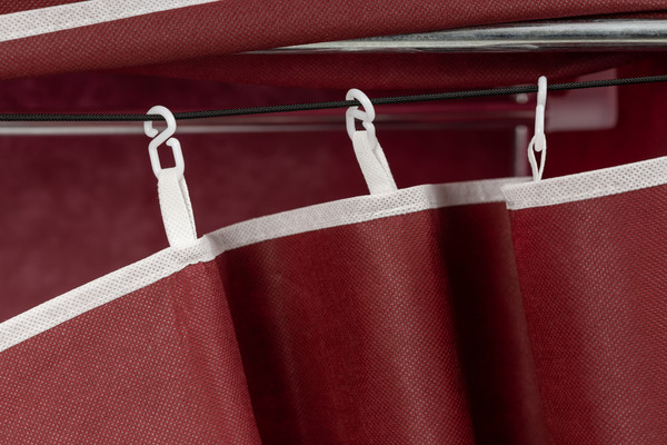 Изображение товара Тканевый шкаф Mio Tesoro Lari 3 (бордовый)