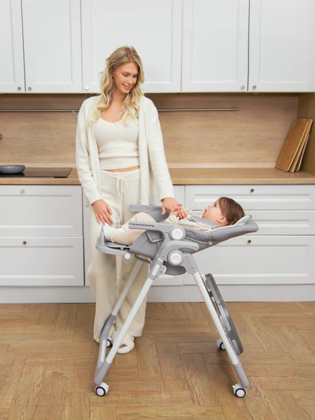Изображение товара Стульчик для кормления Amarobaby Allure / AB23-23ALL/11 (серый)