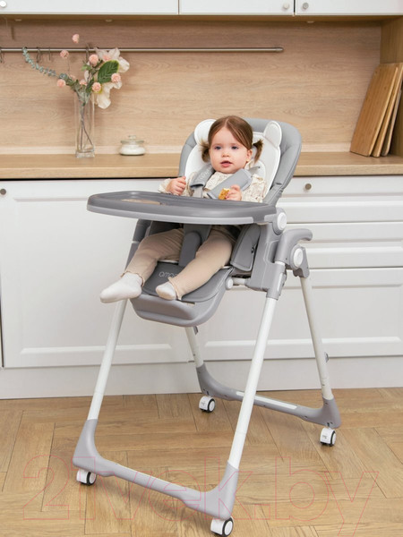 Изображение товара Стульчик для кормления Amarobaby Allure / AB23-23ALL/11 (серый)