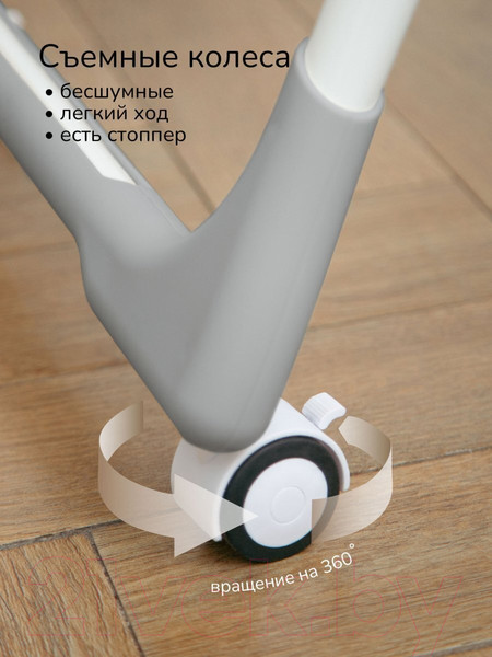 Изображение товара Стульчик для кормления Amarobaby Allure / AB23-23ALL/11 (серый)