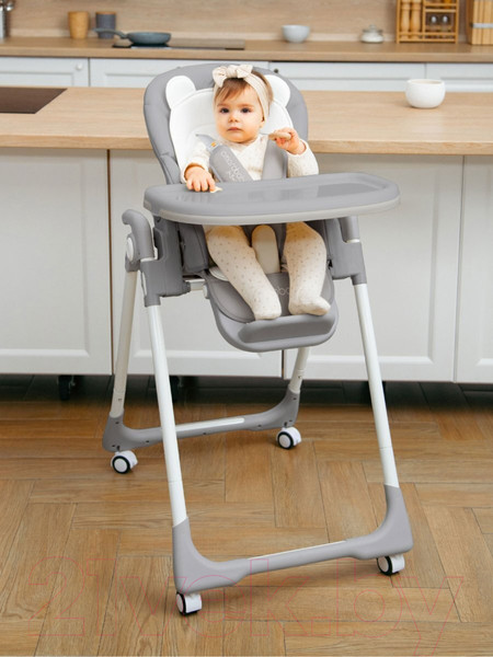 Изображение товара Стульчик для кормления Amarobaby Allure / AB23-23ALL/11 (серый)