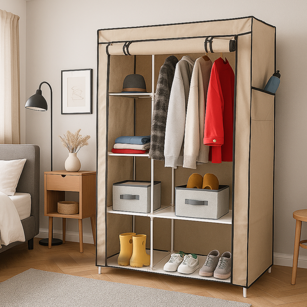 Изображение товара Тканевый шкаф Mio Tesoro Lari 2 (бежевый)