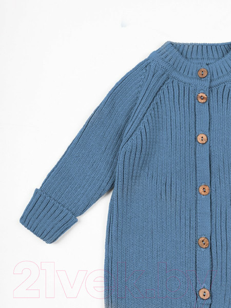 Изображение товара Комбинезон для малышей Amarobaby Pure Love Tot / AB-OD22-PLT501/19-80 (голубой, р.80)