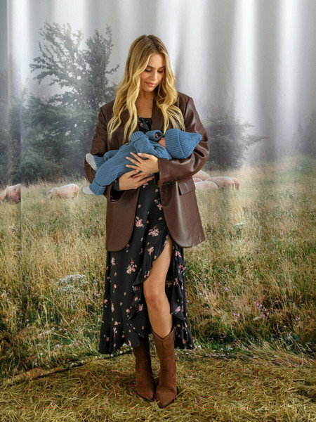 Изображение товара Комбинезон для малышей Amarobaby Pure Love Tot / AB-OD22-PLT501/19-80 (голубой, р.80)