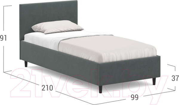 Изображение товара Односпальная кровать Moon Family 1259 / MF005478