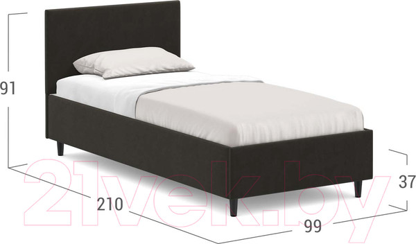 Изображение товара Односпальная кровать Moon Family 1259 / MF005468