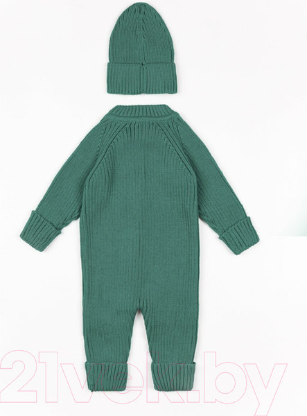 Изображение товара Комбинезон для малышей Amarobaby Pure Love Tot / AB-OD22-PLT501/13-80 (зеленый, р.80)