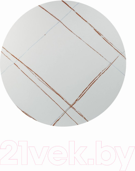 Изображение товара Обеденный стол Signal Espero (белый матовый/черный матовый FI 80)