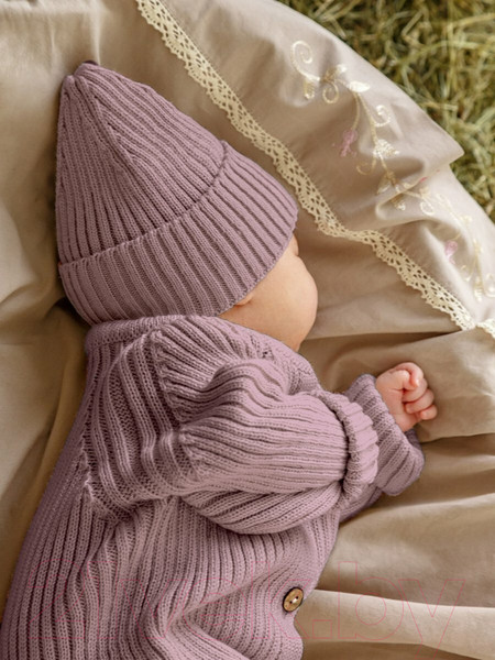 Изображение товара Комбинезон для малышей Amarobaby Pure Love Tot / AB-OD22-PLT501/27-86 (пудровый, р.86)