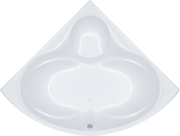 Изображение товара Ванна акриловая Triton Сабина 160x160 Экстра (с каркасом и сифоном)