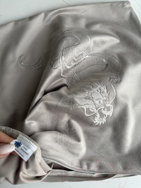 Изображение товара Наволочка декоративная Ника Зварико 7774545 45x45 (серый/металлик/серебро 100)