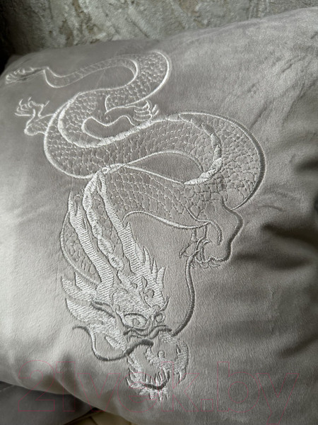 Изображение товара Наволочка декоративная Ника Зварико 7774545 45x45 (серый/металлик/серебро 100)