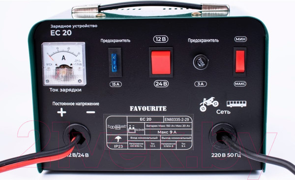 Изображение товара Зарядное устройство для аккумулятора Favourite EC 20 10-100А (170000020)