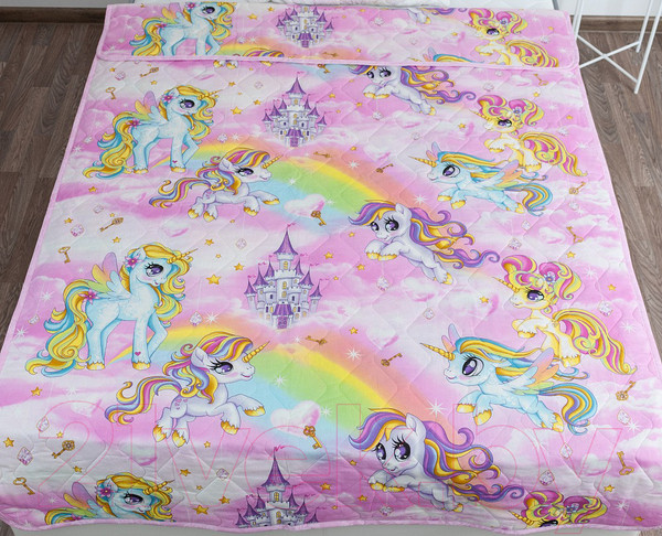 Изображение товара Покрывало Milanika Классик Пони 150x215 (бязь)