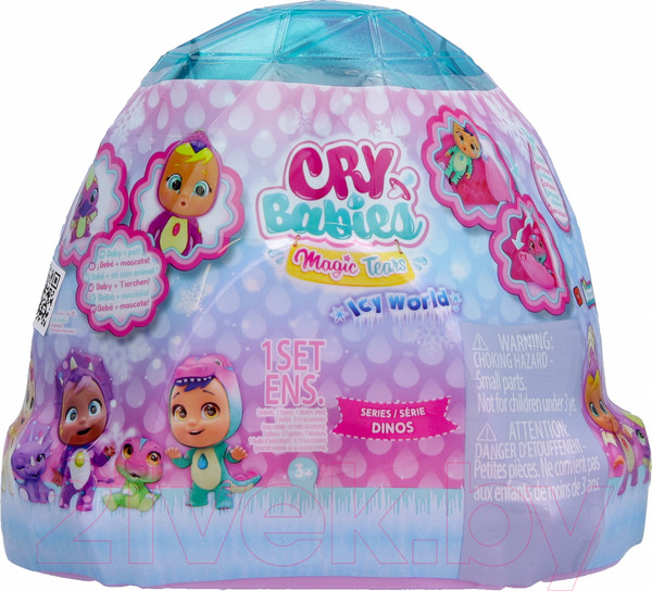 Изображение товара Кукольный домик Cry Babies Волшебные слезки. Дино с куклой / 42621