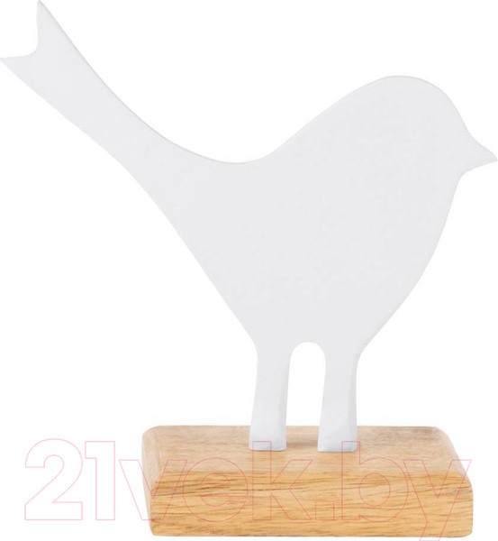Изображение товара Статуэтка Eglo Птица Amoatsy 427385 (алюминий/дерево, белый/натуральный)