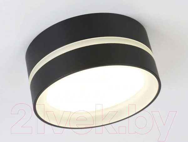 Изображение товара Точечный светильник Ambrella GX53 TN5392 SBK/FR (черный песок/белый матовый)