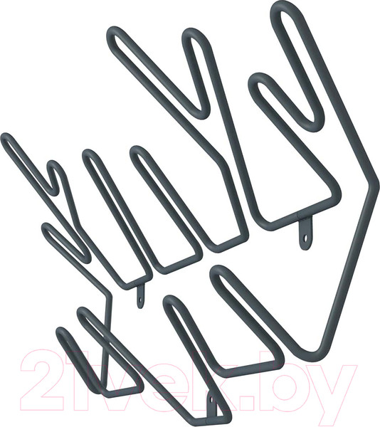 Изображение товара Вешалка для одежды Sheffilton SHT-WH36 (антрацит)