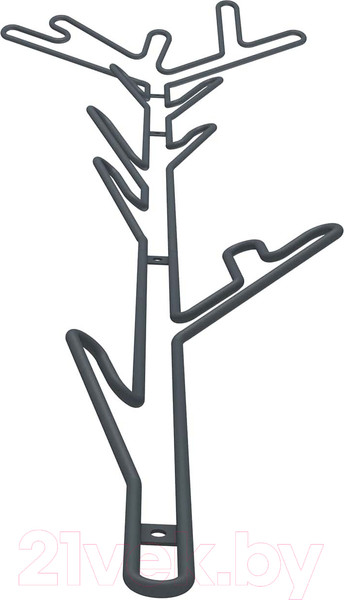 Изображение товара Вешалка для одежды Sheffilton SHT-WH37 (антрацит)