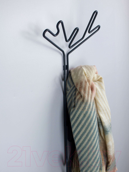 Изображение товара Вешалка для одежды Sheffilton SHT-WH37 (антрацит)