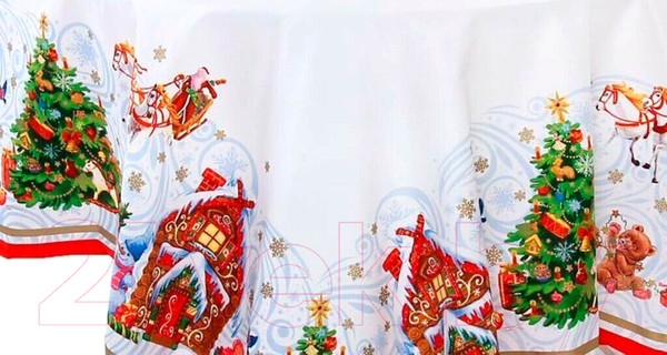 Изображение товара Скатерть Этель Новогодняя сказка / 1652687