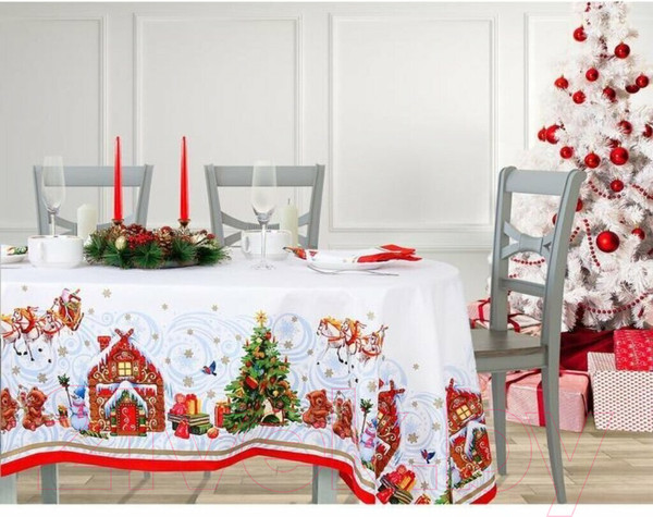 Изображение товара Скатерть Этель Новогодняя сказка / 1652687
