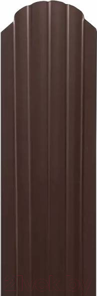 Изображение товара Штакетник металлический Белзабор Полукруг оптима 1700мм (10шт, ПЭ-RAL 8017)