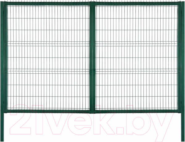 Изображение товара Каркас для ворот Белзабор Наружное открытие с 3Д 3.5x1.7м (ПП 6005)