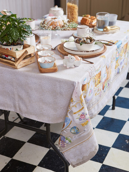 Изображение товара Скатерть Этель Пасхальные куличи / 4778294 (110x147)