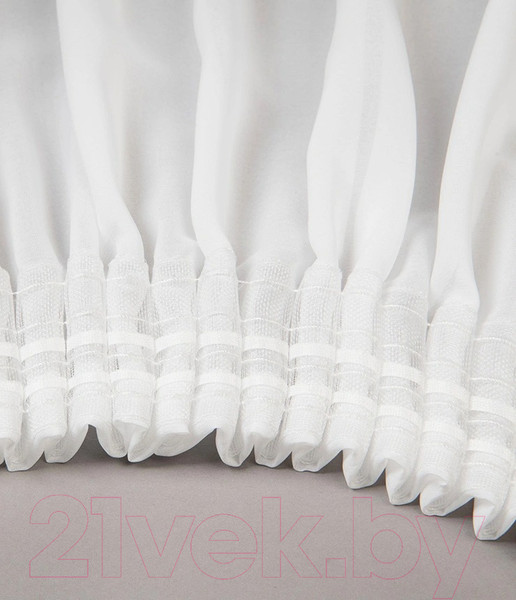 Изображение товара Гардина LEGRAND Корсика 300x280 с утяжелителем / 58128761 (белый)