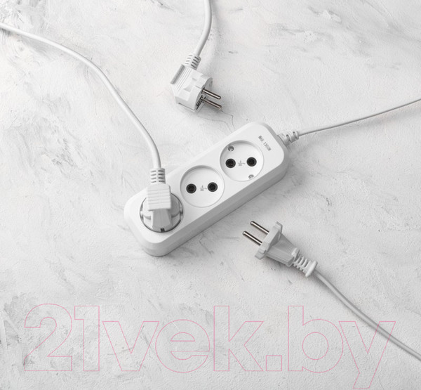 Изображение товара Удлинитель PROconnect 13-4207 (белый)