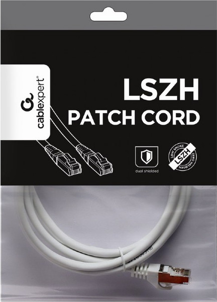 Изображение товара Кабель Gembird PP6A-LSZHCU-W-2M