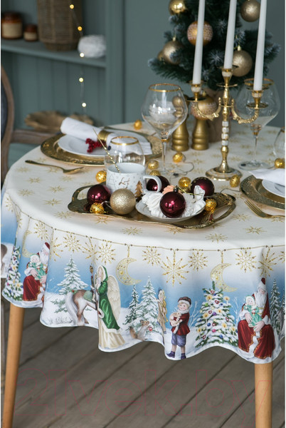Изображение товара Скатерть Этель Christmas Time / 4496669
