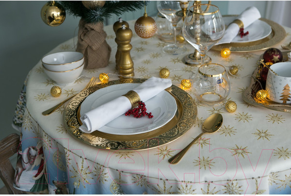 Изображение товара Скатерть Этель Christmas Time / 4496669