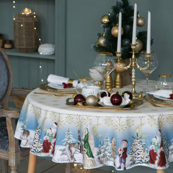 Изображение товара Скатерть Этель Christmas Time / 4496669