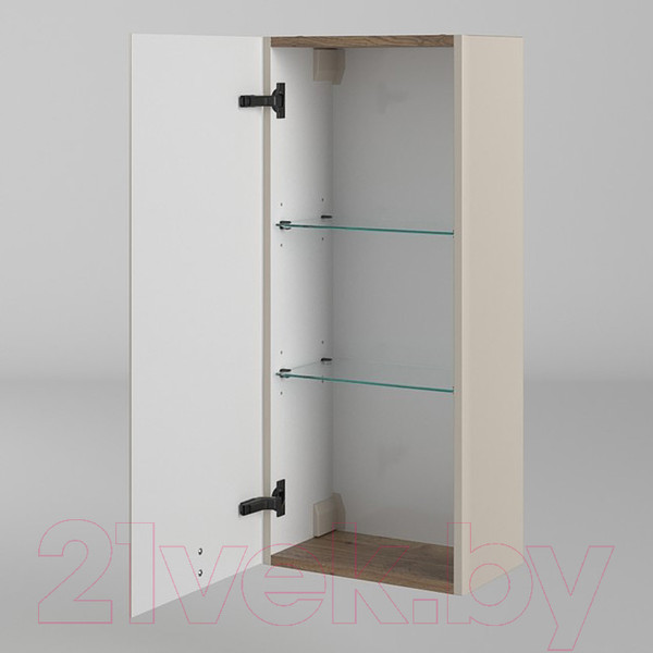 Изображение товара Шкаф-полупенал для ванной Briz Арно 35 L / 105 10-08035-00 01 БЕЖ