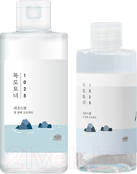Изображение товара Тонер для лица Round Lab 1025 Dokdo Toner Отшелушивающий с морской водой (200мл)